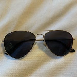 DIFF Cruz Aviator Sunglasses